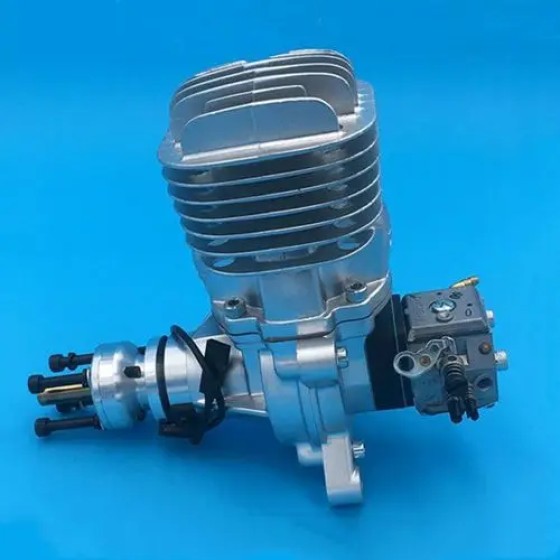 Original DLE 65CC GAS Engine Single Cylinder Two Stroke Side Exhaust 65cc for UAV Rc Airplane Gas Engine